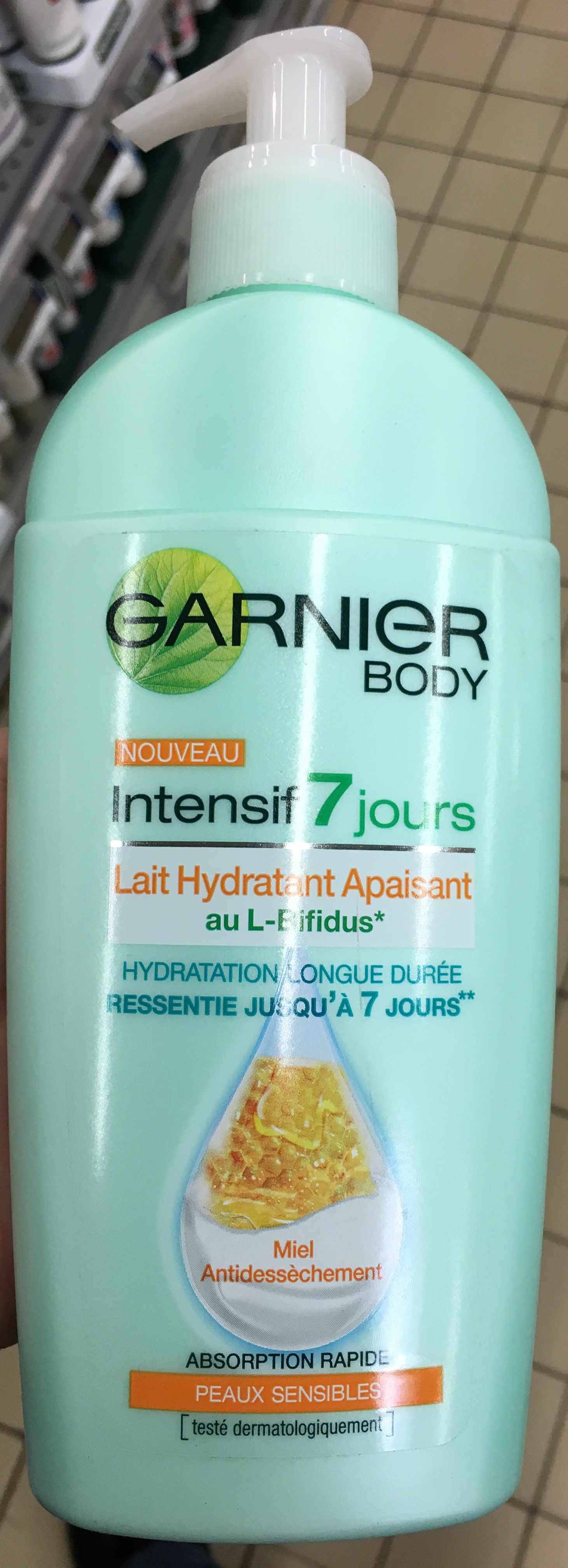 Intensif 7 jours Lait Hydratant Apaisant au L-Bifidus - Produit - fr
