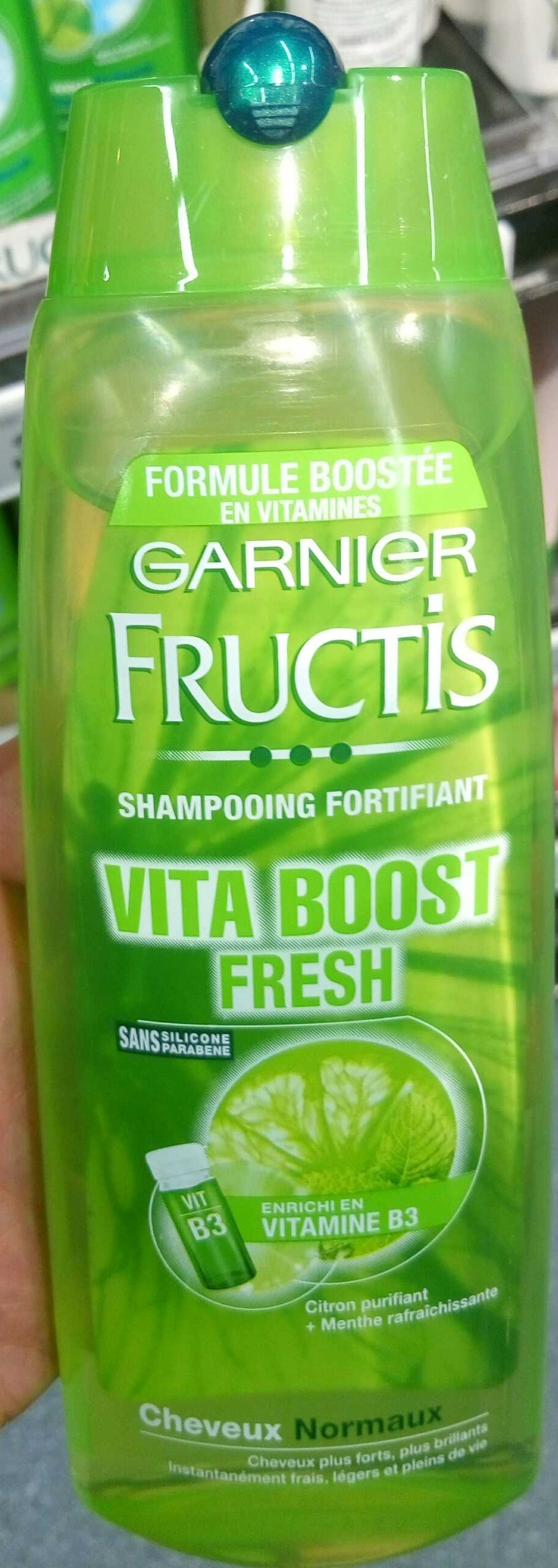 Fructis Shampooing fortifiant Vita Boost Fresh - Produit - fr