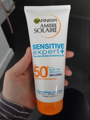 Sensitive Expert+ - Lait visage & corps FPS 50+ pour peaux sensibles - 1