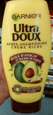Ultra Doux Après-shampooing Crème Riche Huile d'avocat et Beurre de Karité - Produit - fr