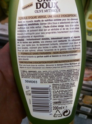 Ultra Doux Après-shampooing Nutrition Extrême Olive Mythique - 2