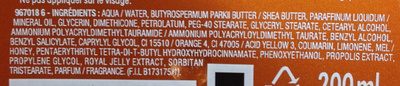 Ultra doux Corps - Beurre réparateur Trésors de Miel - Ingredients