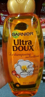 Ultra Doux Le shampooing merveilleux Huiles d'Argan et Camélia (maxi format) - Product
