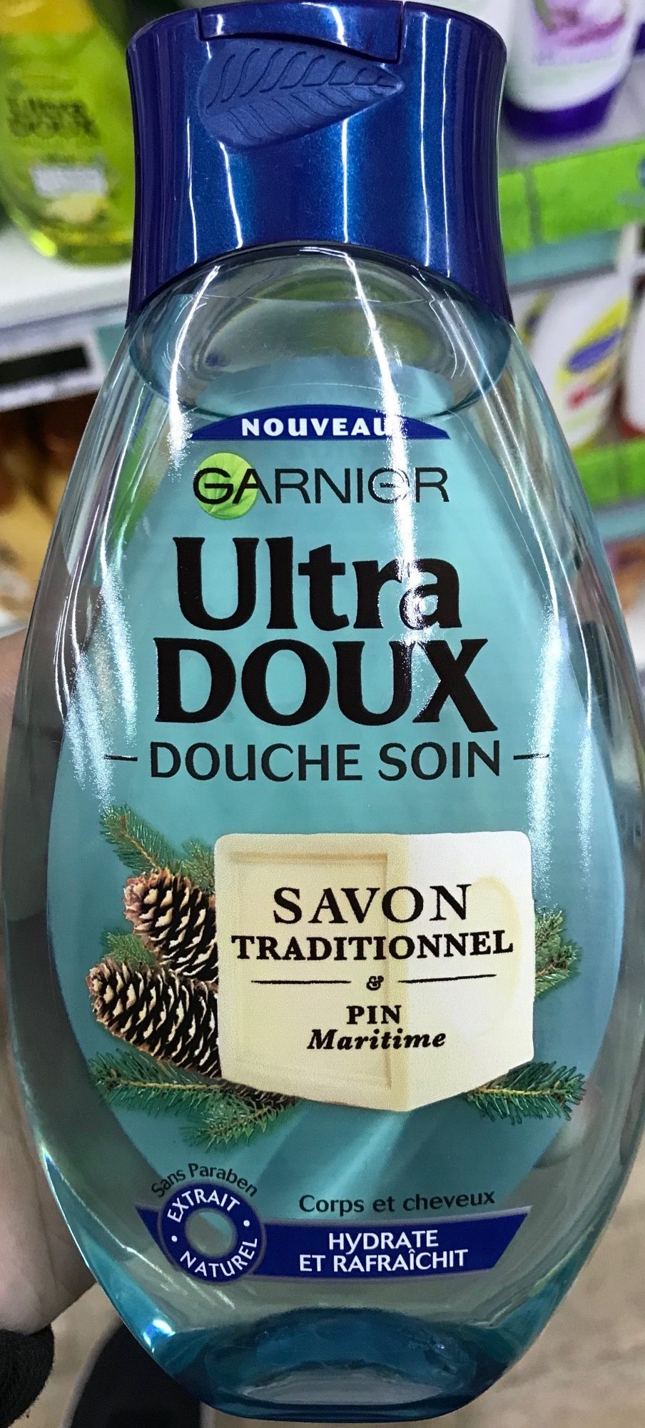 Ultra Doux Douche Soin Savon traditionnel & Pin Maritime - Product - fr