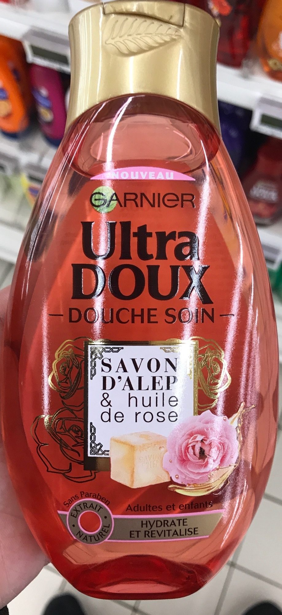 Ultra Doux Douche soin Savon d'Alep & Huile de Rose - Produit - fr