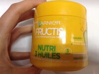 Nutri 3 Huiles Masque soin intense fortifiant - Product - fr