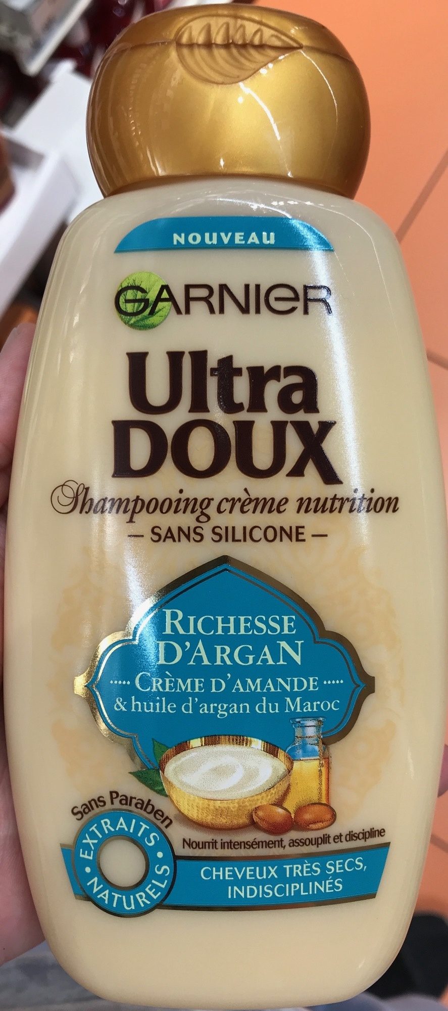 Ultra Doux Shampooing crème nutrition Richesse d'Argan - Produit - fr