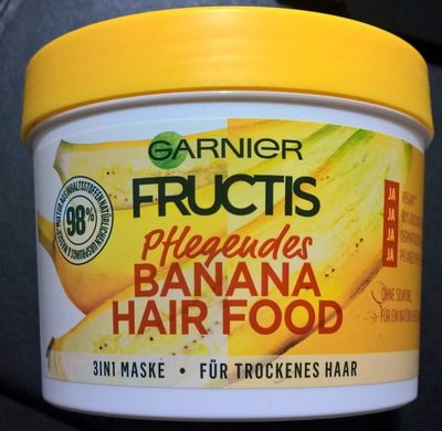 Garnier Fructis, Banana hair food, hair mask - 390 ml