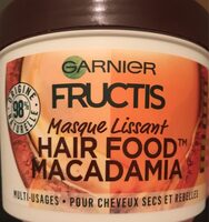 Masque lissant hair food macadamia - Product - fr