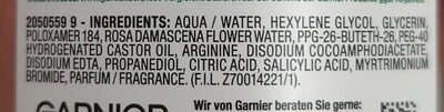 Mizellen Reinigungswasser - Ingredients
