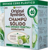 Original remedies, champú sólido coco - Produktua - es
