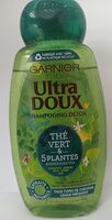 Garnier Ultra Doux Shampooing Détox Thé Vert et 5 Plantes Bienfaisantes - Produit - fr