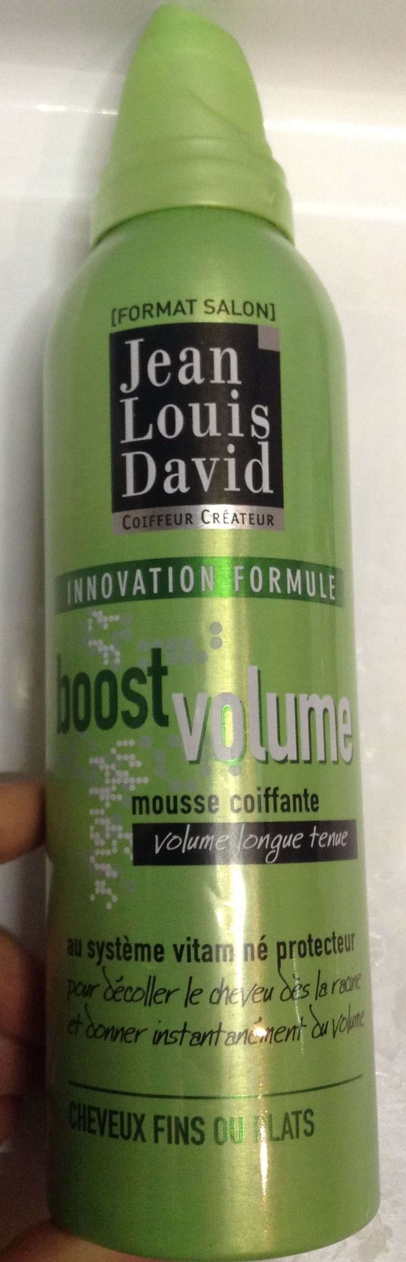 Boost volume mousse coiffante - Product - fr
