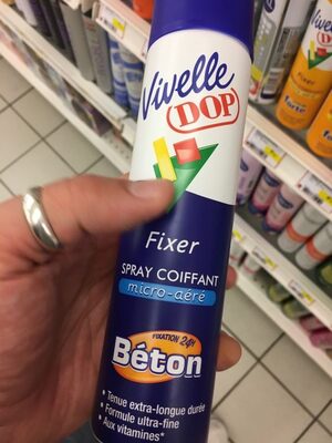Spray coiffant micro-aéré, fixation béton - 製品 - fr