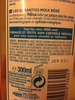 Mixa Bébé Shampoing Tres Doux, Ne Pique Pas Les Yeux - Ingredients - fr