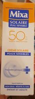 Crème Solaire Peaux sensibles SPF 50 - Product - fr