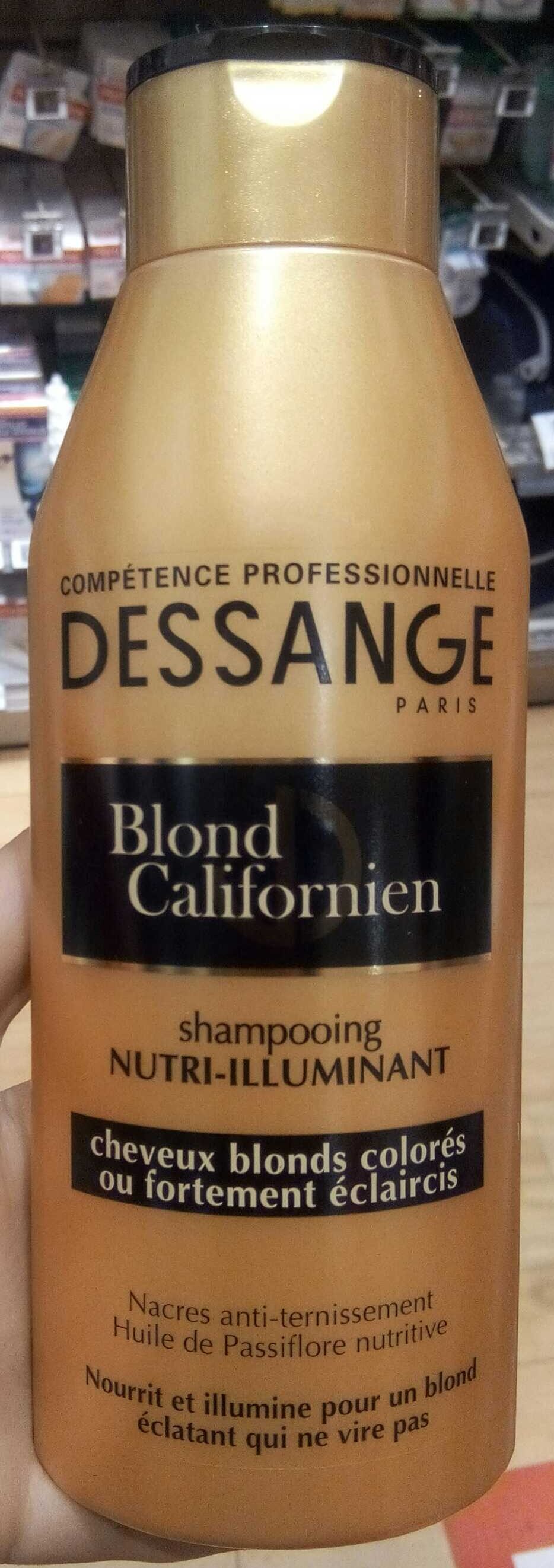 Shampoing Nutri-illuminant Blond Californien - Product - fr