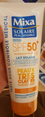 Lait Solaire SPF 50+ Peaux très claires - Product - fr