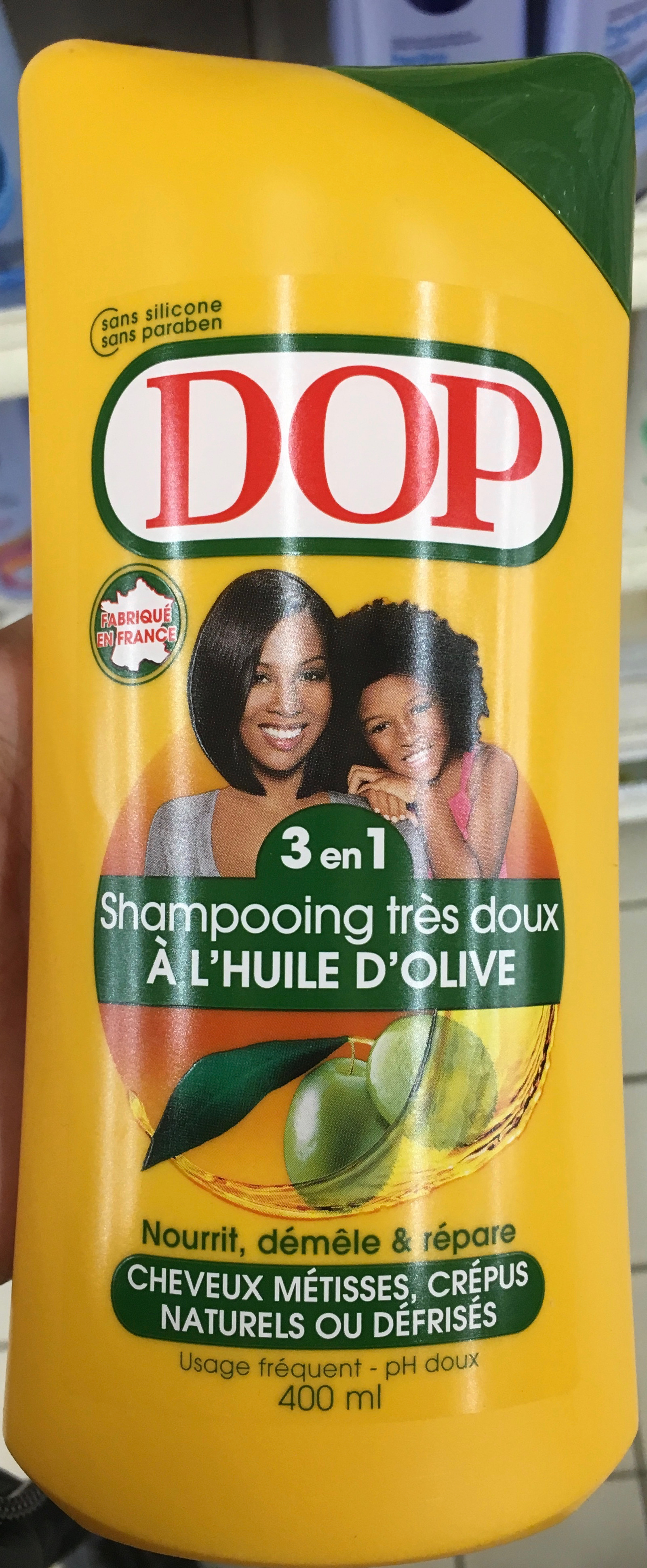 Shampooing très doux à l'huile d'olive 3 en 1 - Produit - fr