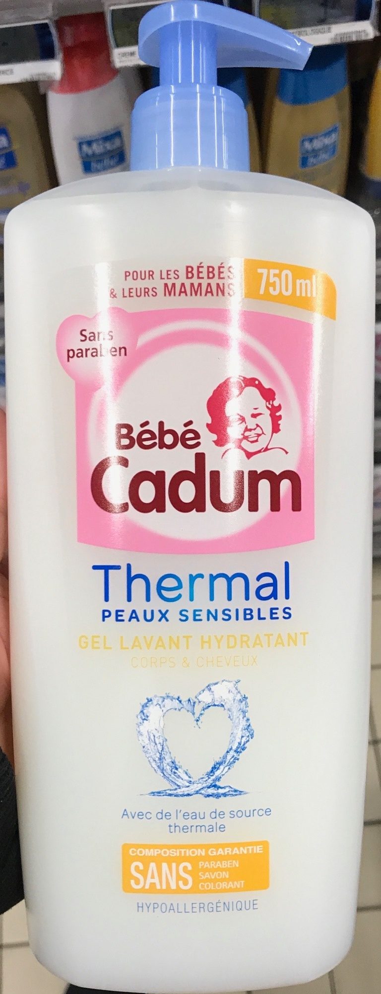 Thermal Peaux Sensibles Gel lavant hydratant - Product - fr