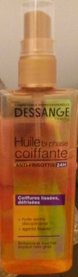 Huile bi-phase coiffante anti-frisottis 24H - Tuote - fr
