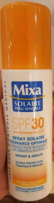 Spray Solaire Tolérance Optimale Spf30 - Produit - fr