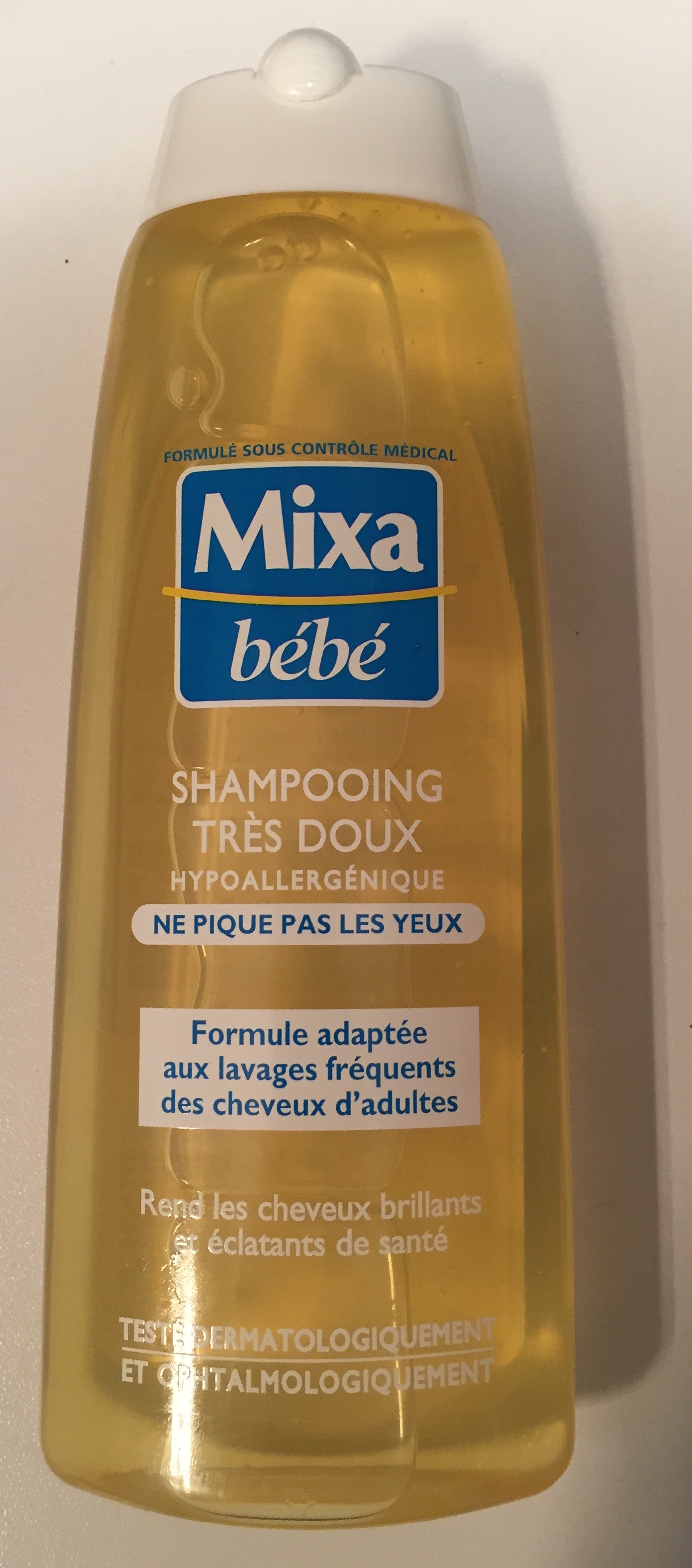 Mixa Bébé Shampooing très doux hypoallergénique - Produit - fr