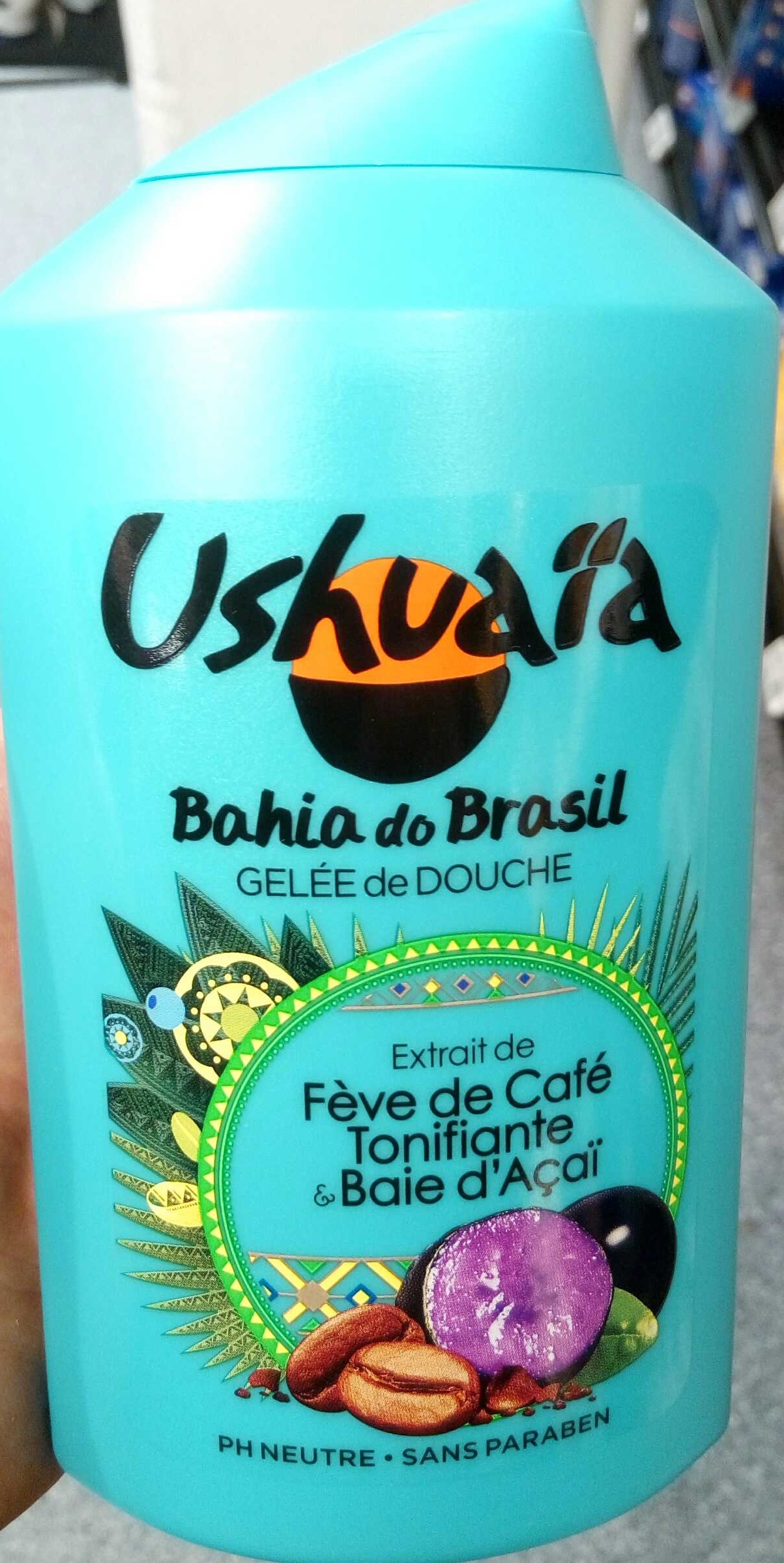 USHUAIA Gel douche à la coco du Brésil bio