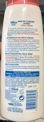 Bain de confort lavant Cold Cream - 1