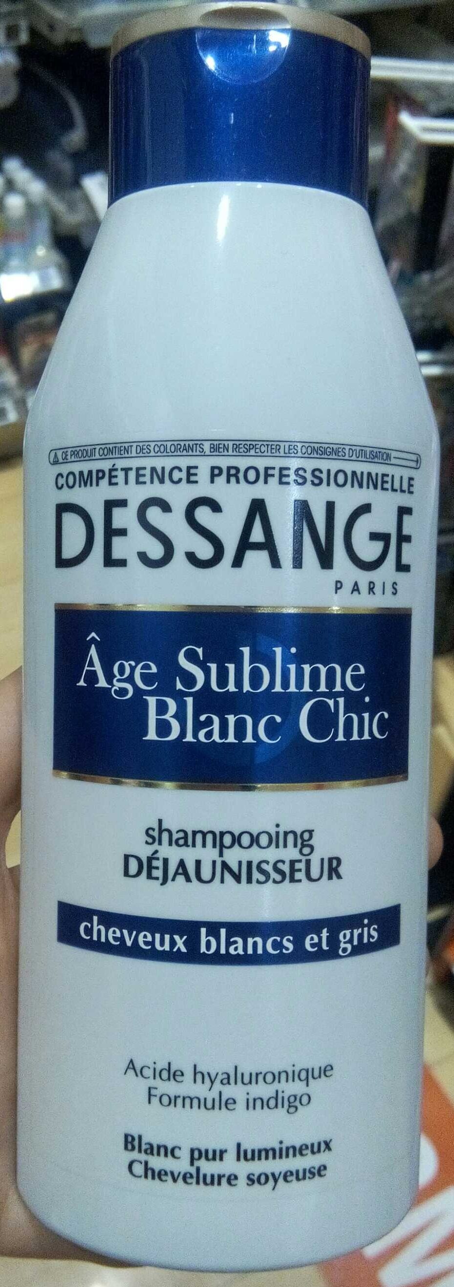 Shampooing déjaunisseur Âge Sublime Blanc Chic - Produit - fr