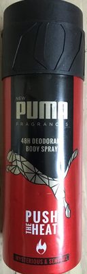 48H Deodorant Body Spray Push the Heat - Продукт - fr