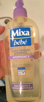 Mixa Bébé Huile lavante apaisante Atopiance - 1