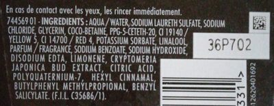 Ushuaia Gel douche - Ingredients - fr