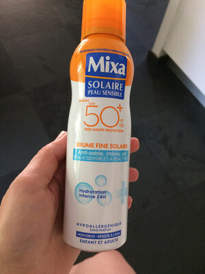 Mixa solaire peau sensible 50+ - 1