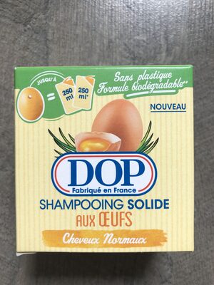 Shampooing solide aux oeufs cheveux normaux - Product - en
