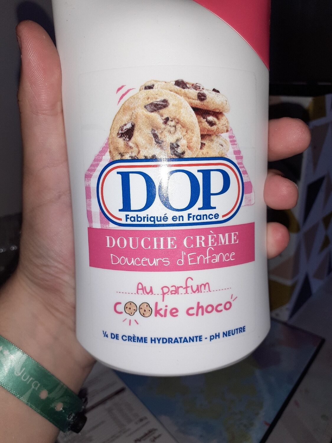 crème produit douche parfum cookie choco - Ingredients - xx
