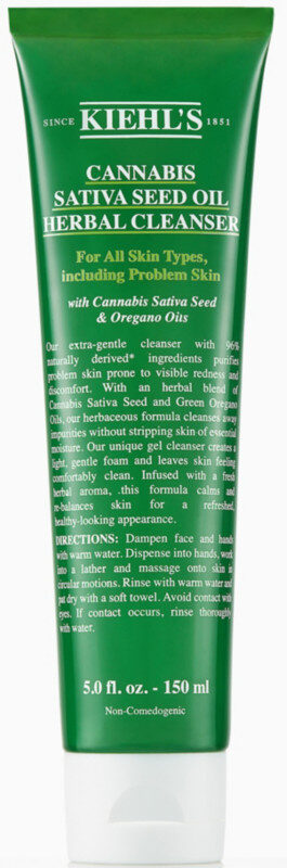 Cannabis Sativa Seed Oil Herbal Cleanser - Produit - en