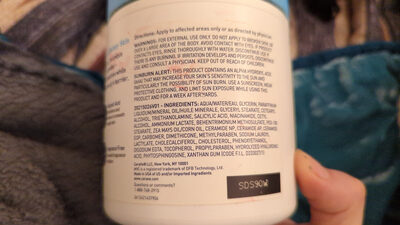 SA Cream for Rough & Bumpy Skin - Ingredients - en