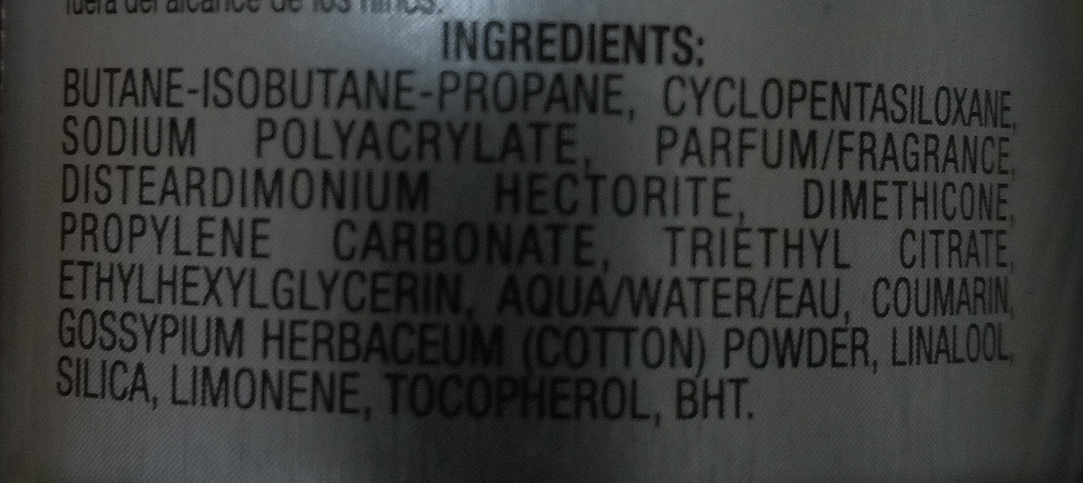 Adipure - Ingredients - de