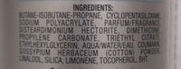 Déodorant Adipure - Ingredients - fr