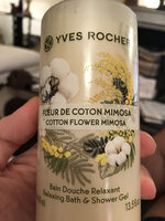Bain douche Relaxant Fleur de Coton Mimosa - Produit - fr