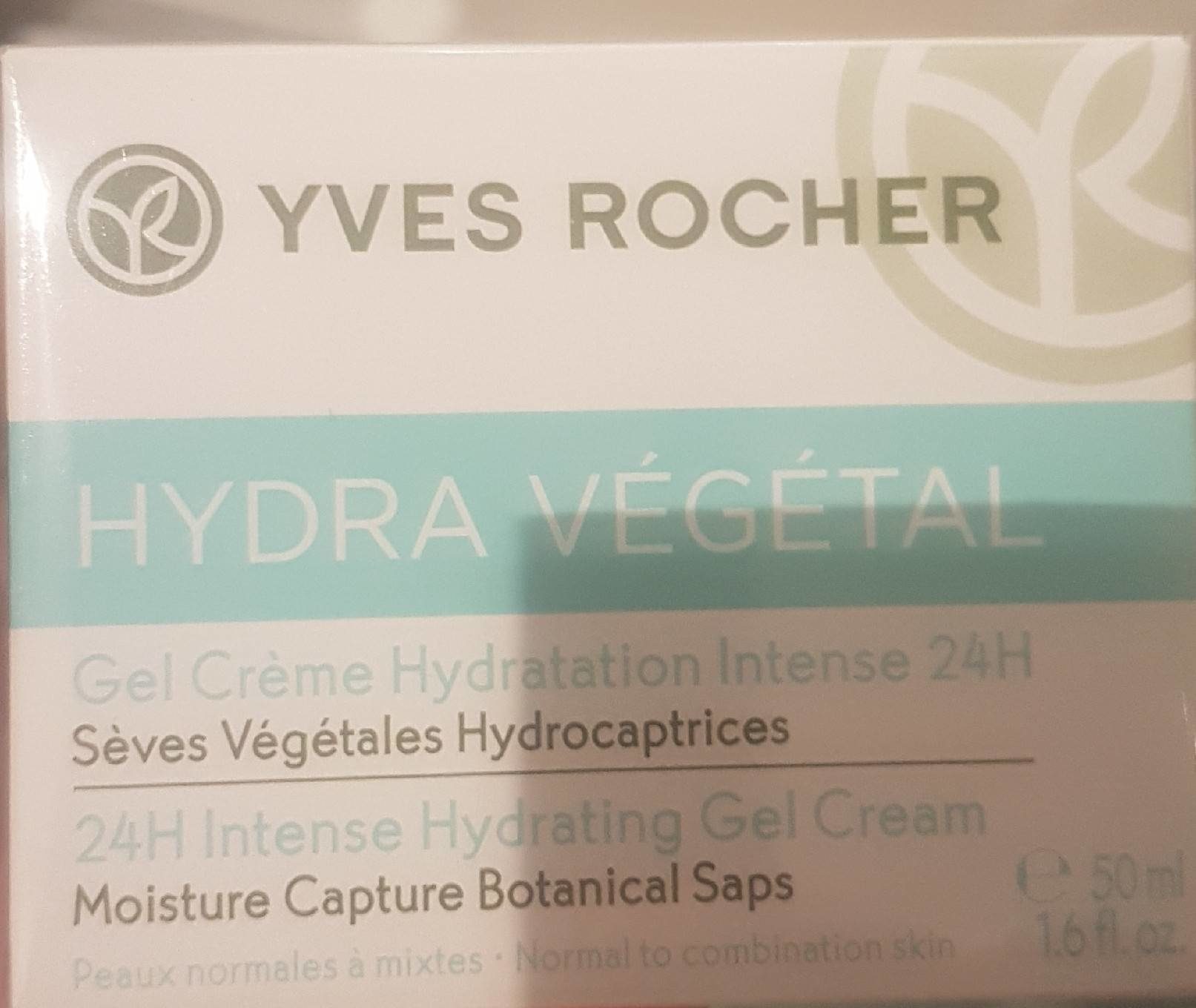 Yves Rocher Hydra Vegetal Creme Hydrating Gel Cream - Produit - fr