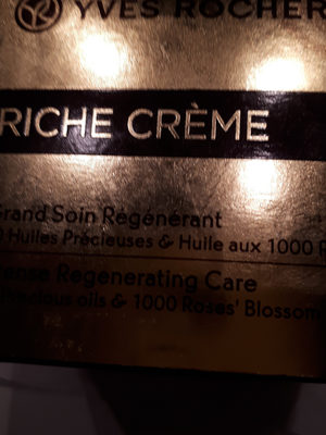 riche crème - Produit