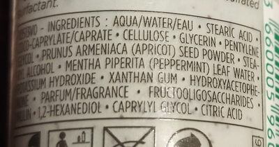 Pure menthe - Ingredients