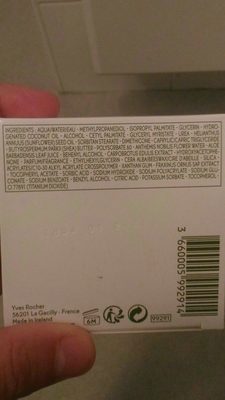 Hydra végétal crème riche hydratation non-stop 48h - Ingredients