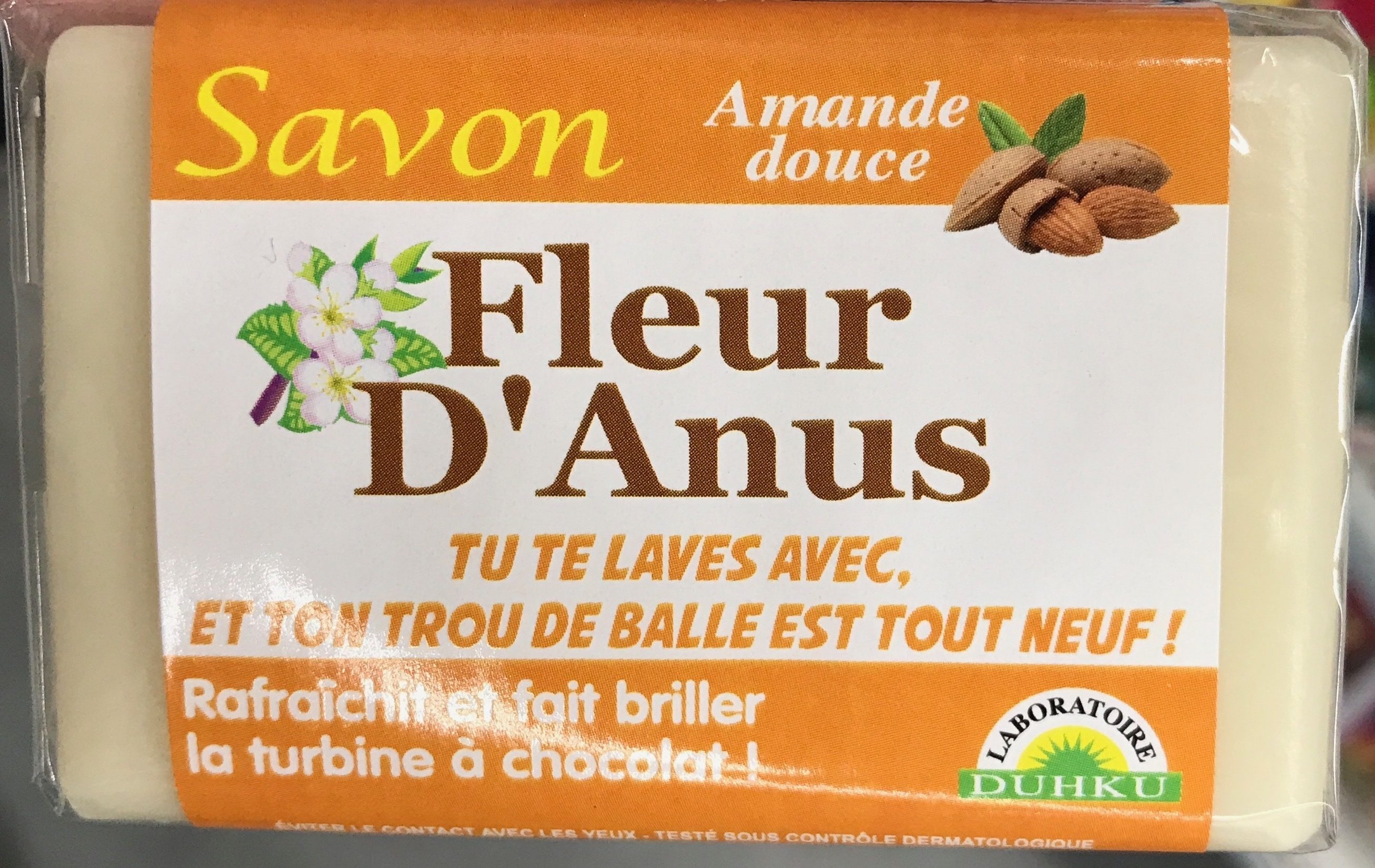 Savon Fleur d'Anus Amande douce - Produit - fr