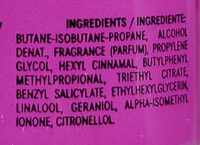Natural Vitality Perfumed Deodorant Spray - Ingredientes - en