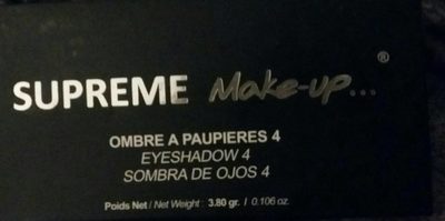 Ombre à paupières Supreme Make Up - 製品 - fr
