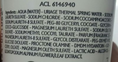 Uriage Gyn 8 Gel Apaisant Toilette Intime Muqueuses Irritees 100ML (intimate Hygiene) - Ingredientes - fr