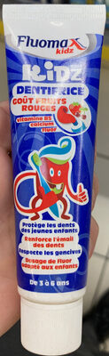 Kidz Dentifrice goût fruits rouges - Product - fr